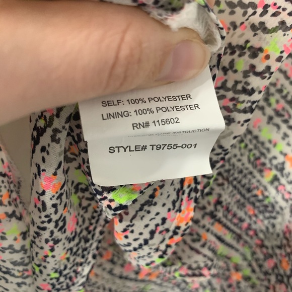 Lush Tops | Neon Tribal Tank Top Blouse - Picture 4 of 5